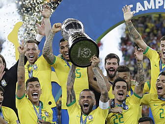 Brazil lift Copa America